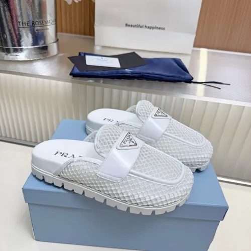 Replica Prada Slippers For Women #1453770 $98.00 USD for Wholesale