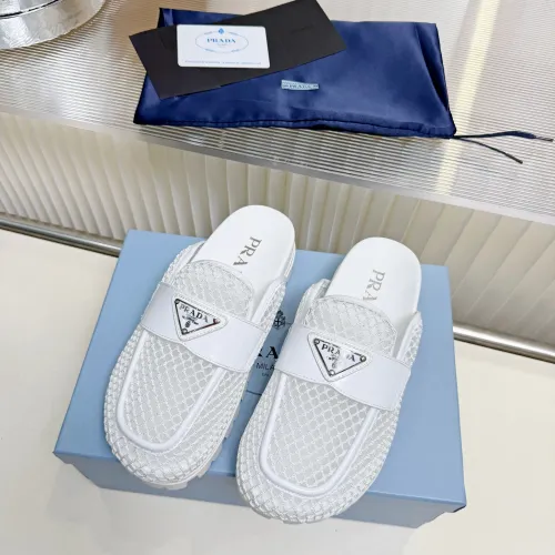 Replica Prada Slippers For Women #1453770 $98.00 USD for Wholesale
