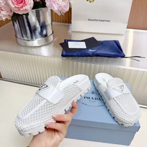 Replica Prada Slippers For Women #1453770 $98.00 USD for Wholesale