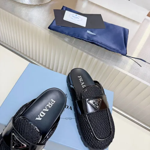 Replica Prada Slippers For Women #1453772 $98.00 USD for Wholesale