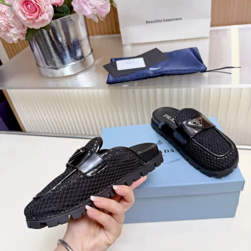 Replica Prada Slippers For Women #1453772 $98.00 USD for Wholesale