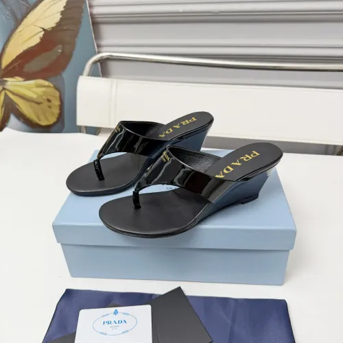 Wholesale Prada Slippers For Women #1453774 $102.00 USD, Wholesale Quality Replica Prada Slippers