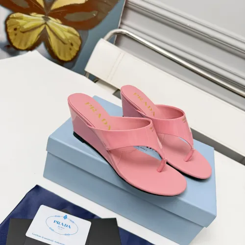 Wholesale Prada Slippers For Women #1453775 $102.00 USD, Wholesale Quality Replica Prada Slippers