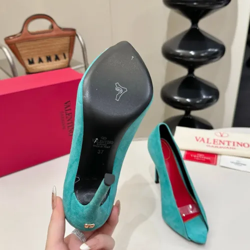 Replica Valentino High-Heeled Shoes For Women #1453782 $112.00 USD for Wholesale