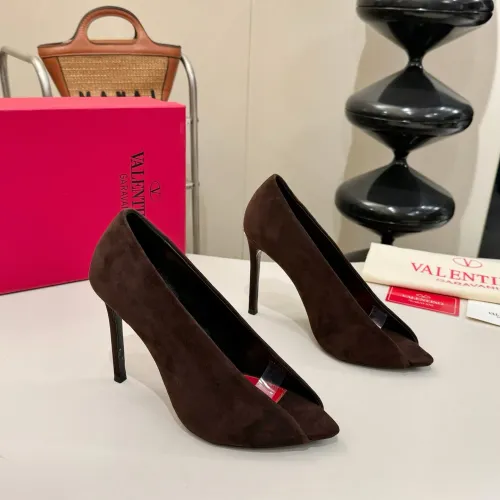 Replica Valentino High-Heeled Shoes For Women #1453785 $112.00 USD for Wholesale