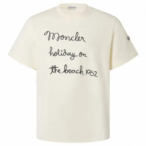 Wholesale Moncler T-Shirts Short Sleeved For Unisex #1453791 $45.00 USD, Wholesale Quality Replica Moncler T-Shirts