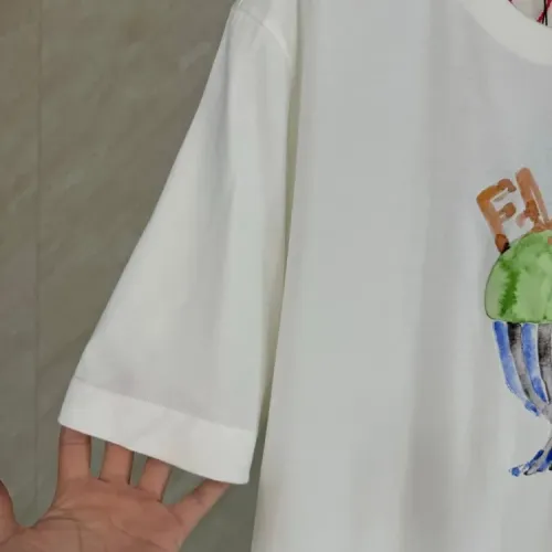 Replica Fendi T-Shirts Short Sleeved For Unisex #1453800 $45.00 USD for Wholesale