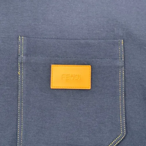 Replica Fendi T-Shirts Short Sleeved For Unisex #1453801 $52.00 USD for Wholesale