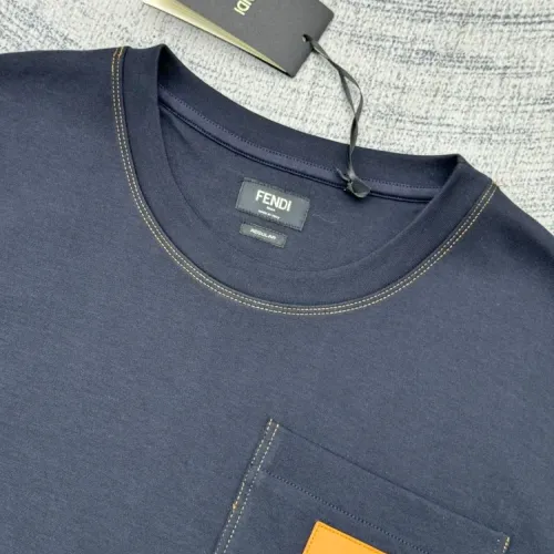Replica Fendi T-Shirts Short Sleeved For Unisex #1453801 $52.00 USD for Wholesale