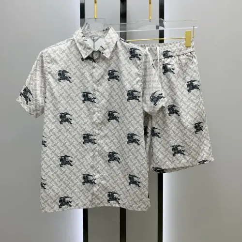 Wholesale Burberry Tracksuits Short Sleeved For Men #1453832 $52.00 USD, Wholesale Quality Replica Burberry Tracksuits