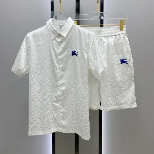 Wholesale Burberry Tracksuits Short Sleeved For Men #1453837 $52.00 USD, Wholesale Quality Replica Burberry Tracksuits