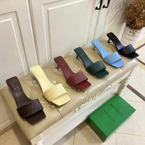 Replica Bottega Veneta BV Slippers For Women #1453844 $105.00 USD for Wholesale