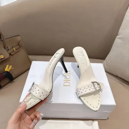 Replica Christian Dior Slippers For Women #1453851 $102.00 USD for Wholesale