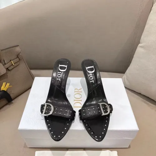 Replica Christian Dior Slippers For Women #1453852 $102.00 USD for Wholesale