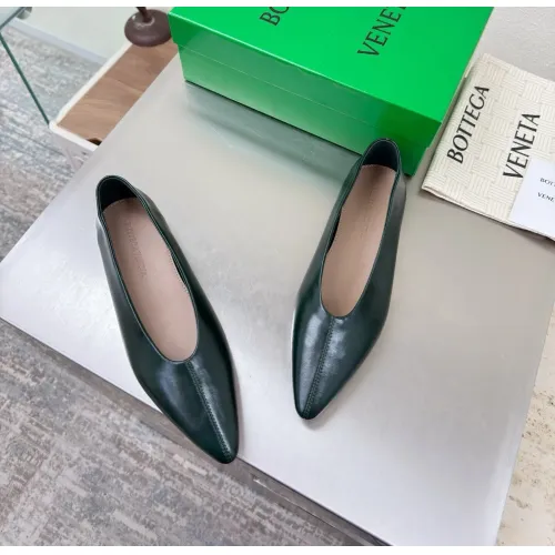 Wholesale Bottega Veneta BV Flat Shoes For Women #1453856 $118.00 USD, Wholesale Quality Replica Bottega Veneta BV Flat Shoes