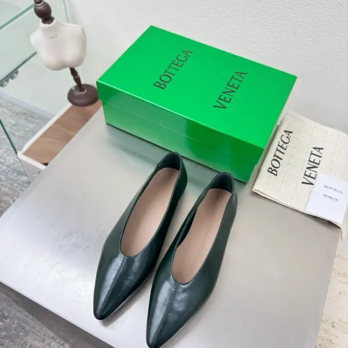Replica Bottega Veneta BV Flat Shoes For Women #1453856 $118.00 USD for Wholesale