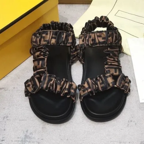 Wholesale Fendi Sandal For Women #1453859 $82.00 USD, Wholesale Quality Replica Fendi Sandal