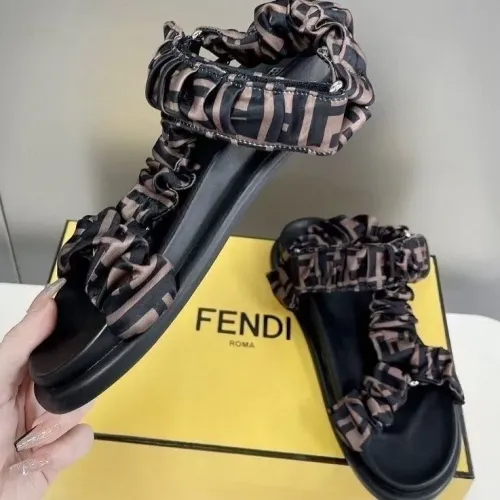 Replica Fendi Sandal For Women #1453859 $82.00 USD for Wholesale