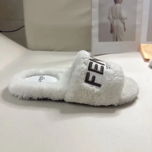 Replica Fendi Slippers For Women #1453864 $80.00 USD for Wholesale