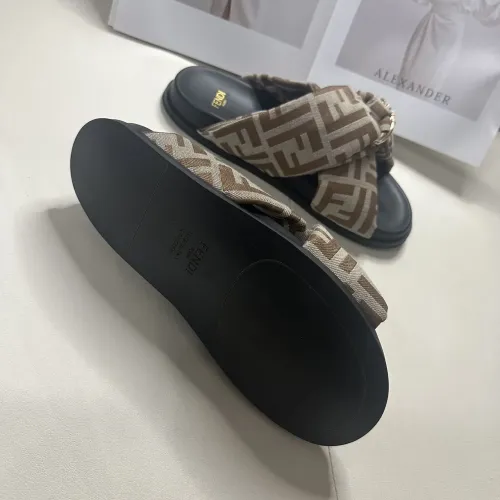 Replica Fendi Slippers For Men #1453877 $76.00 USD for Wholesale