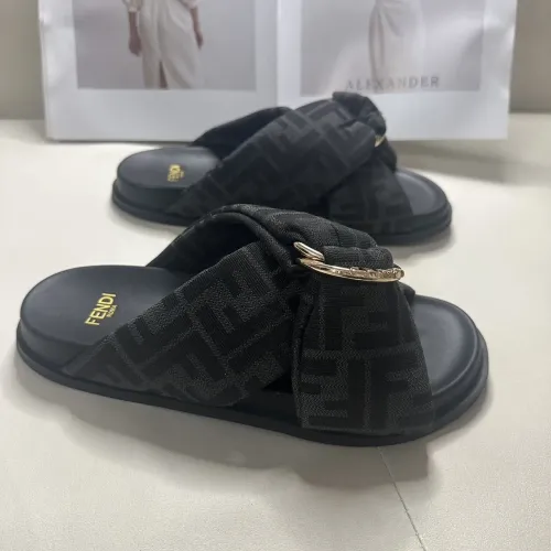 Replica Fendi Slippers For Men #1453881 $76.00 USD for Wholesale