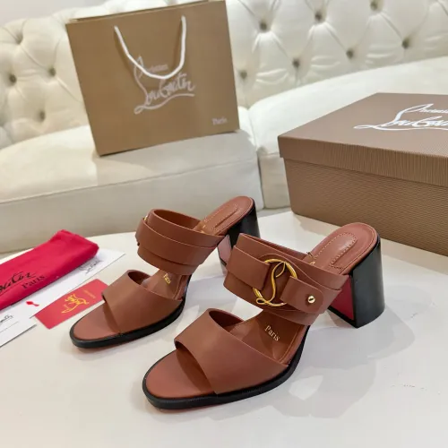 Wholesale Christian Louboutin CL Slippers For Women #1453904 $100.00 USD, Wholesale Quality Replica Christian Louboutin CL Slippers