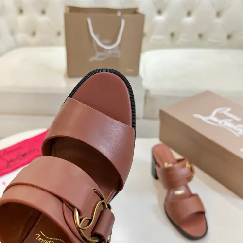Replica Christian Louboutin CL Slippers For Women #1453904 $100.00 USD for Wholesale