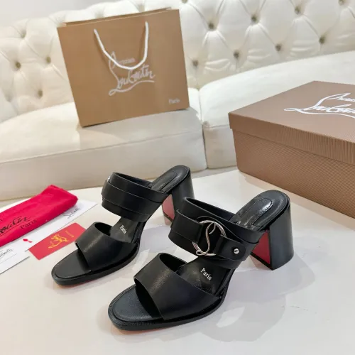 Wholesale Christian Louboutin CL Slippers For Women #1453905 $100.00 USD, Wholesale Quality Replica Christian Louboutin CL Slippers