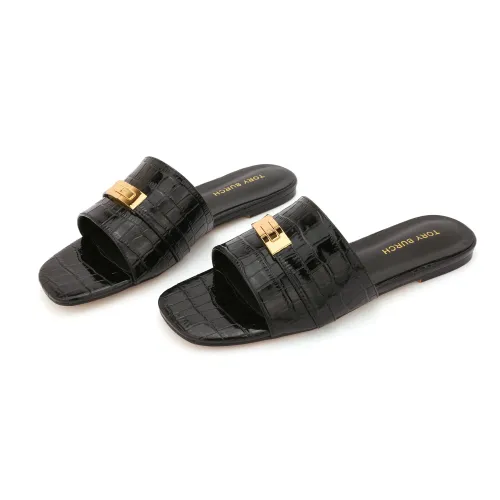 Wholesale Tory Burch Slippers For Women #1453918 $85.00 USD, Wholesale Quality Replica Tory Burch Slippers