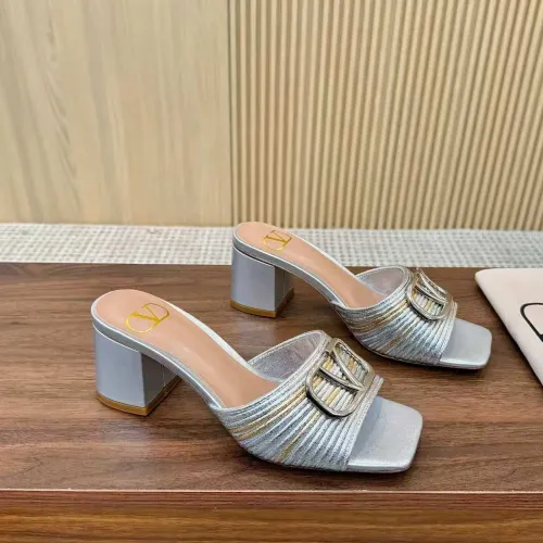 Replica Valentino Slippers For Women #1454068 $92.00 USD for Wholesale