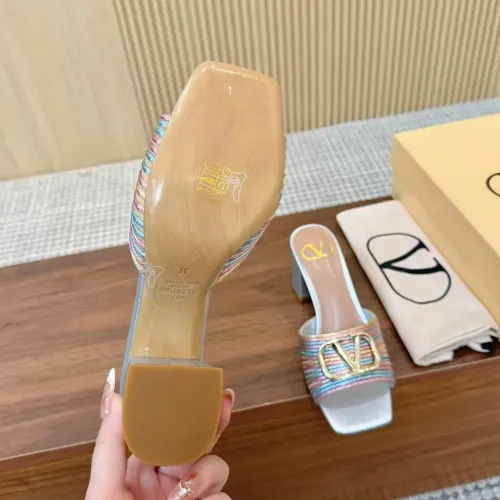 Replica Valentino Slippers For Women #1454069 $92.00 USD for Wholesale