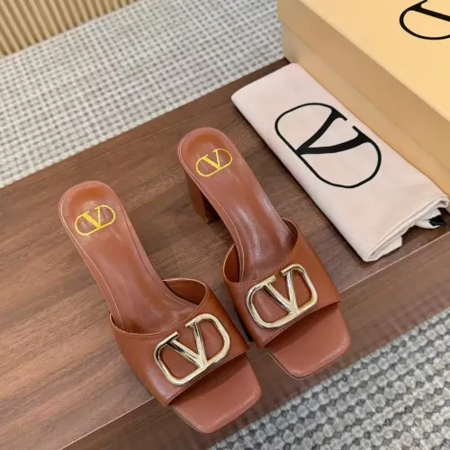 Replica Valentino Slippers For Women #1454071 $92.00 USD for Wholesale
