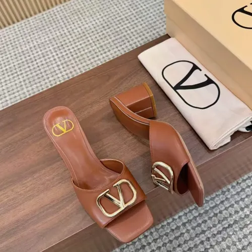 Replica Valentino Slippers For Women #1454071 $92.00 USD for Wholesale
