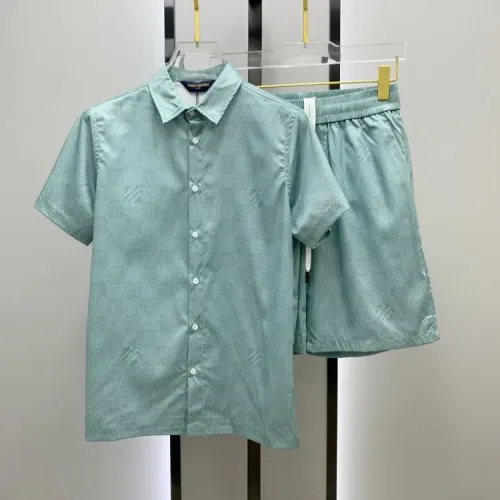 Wholesale Louis Vuitton LV Tracksuits Short Sleeved For Men #1454078 $52.00 USD, Wholesale Quality Replica Louis Vuitton LV Tracksuits