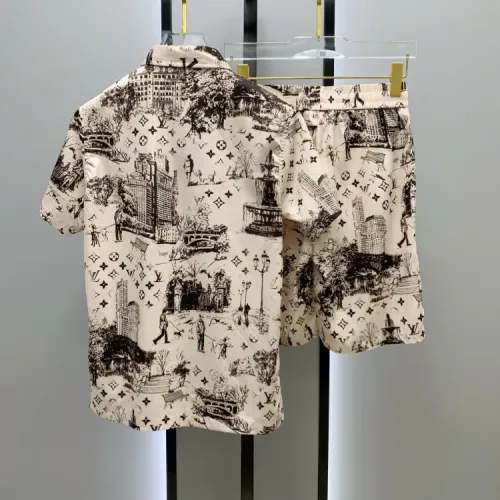 Replica Louis Vuitton LV Tracksuits Short Sleeved For Men #1454081 $52.00 USD for Wholesale