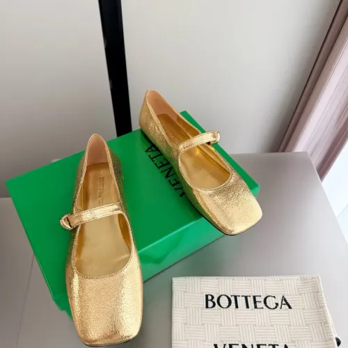 Replica Bottega Veneta BV Flat Shoes For Women #1454084 $118.00 USD for Wholesale