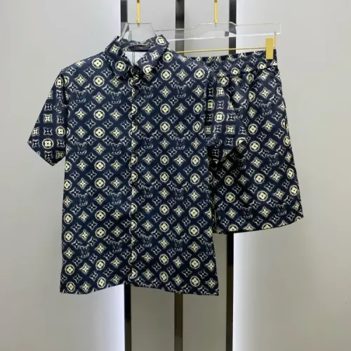 Wholesale Louis Vuitton LV Tracksuits Short Sleeved For Men #1454093 $52.00 USD, Wholesale Quality Replica Louis Vuitton LV Tracksuits