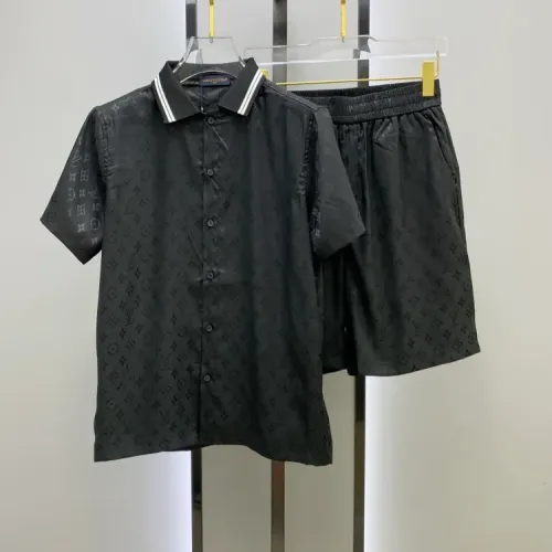Wholesale Louis Vuitton LV Tracksuits Short Sleeved For Men #1454102 $52.00 USD, Wholesale Quality Replica Louis Vuitton LV Tracksuits