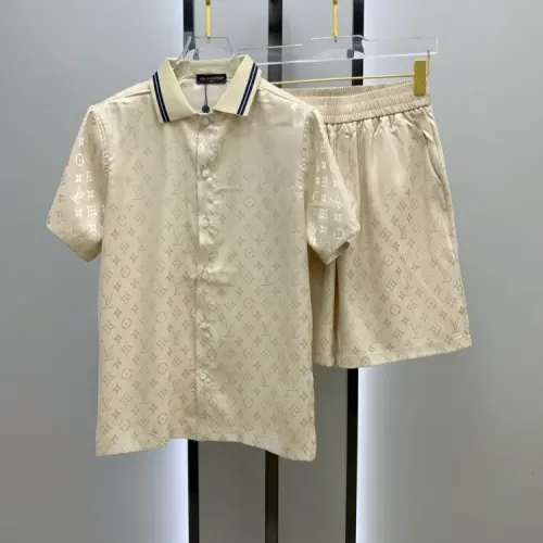 Wholesale Louis Vuitton LV Tracksuits Short Sleeved For Men #1454107 $52.00 USD, Wholesale Quality Replica Louis Vuitton LV Tracksuits