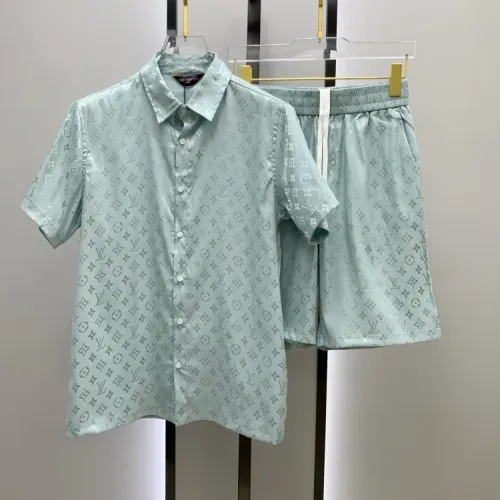 Wholesale Louis Vuitton LV Tracksuits Short Sleeved For Men #1454113 $52.00 USD, Wholesale Quality Replica Louis Vuitton LV Tracksuits