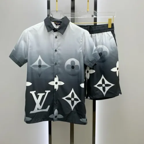 Wholesale Louis Vuitton LV Tracksuits Short Sleeved For Men #1454115 $52.00 USD, Wholesale Quality Replica Louis Vuitton LV Tracksuits