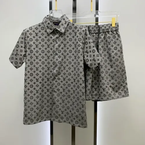 Wholesale Louis Vuitton LV Tracksuits Short Sleeved For Men #1454116 $52.00 USD, Wholesale Quality Replica Louis Vuitton LV Tracksuits