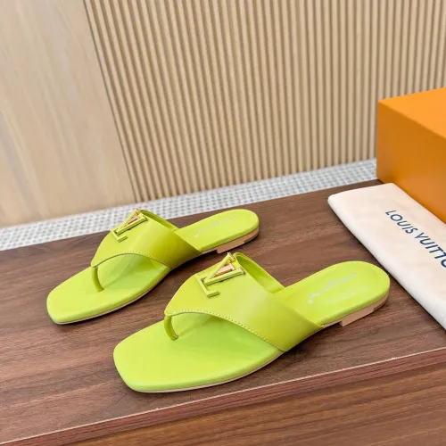 Wholesale Louis Vuitton Slippers For Women #1454148 $85.00 USD, Wholesale Quality Replica Louis Vuitton Slippers