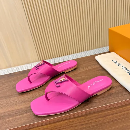 Wholesale Louis Vuitton Slippers For Women #1454149 $85.00 USD, Wholesale Quality Replica Louis Vuitton Slippers