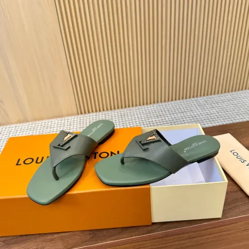 Wholesale Louis Vuitton Slippers For Women #1454152 $85.00 USD, Wholesale Quality Replica Louis Vuitton Slippers