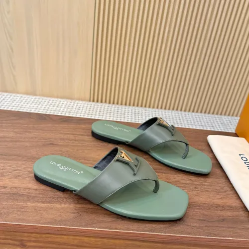 Replica Louis Vuitton Slippers For Women #1454152 $85.00 USD for Wholesale