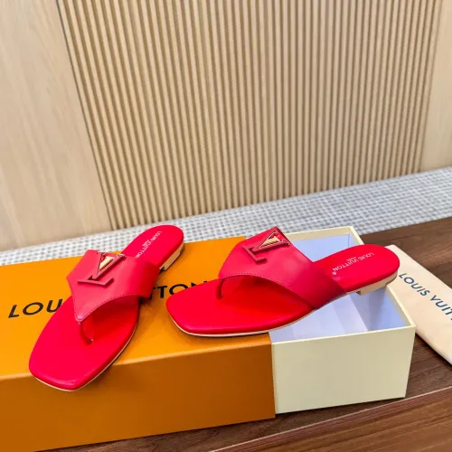 Wholesale Louis Vuitton Slippers For Women #1454154 $85.00 USD, Wholesale Quality Replica Louis Vuitton Slippers