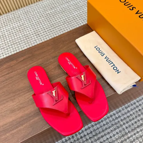 Replica Louis Vuitton Slippers For Women #1454154 $85.00 USD for Wholesale