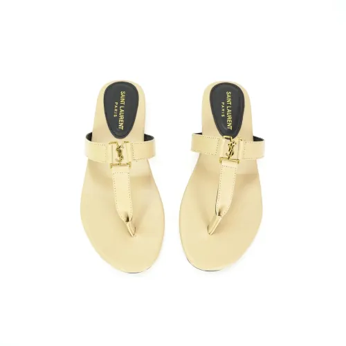 Replica Yves Saint Laurent YSL Slippers For Women #1454293 $92.00 USD for Wholesale