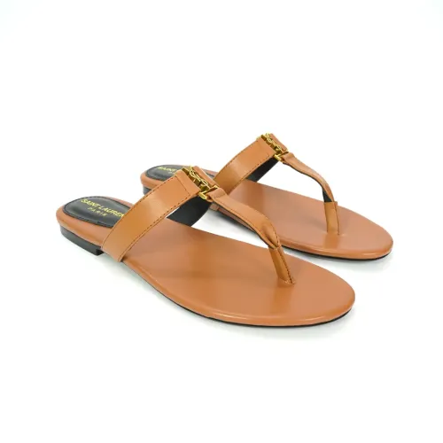 Wholesale Yves Saint Laurent YSL Slippers For Women #1454294 $92.00 USD, Wholesale Quality Replica Yves Saint Laurent YSL Slippers
